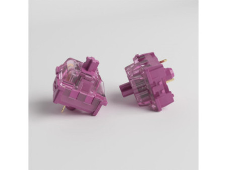 Switch Para Teclado Mecânico Akko, Linear, Kit Com 45 Unidades, Rose Red