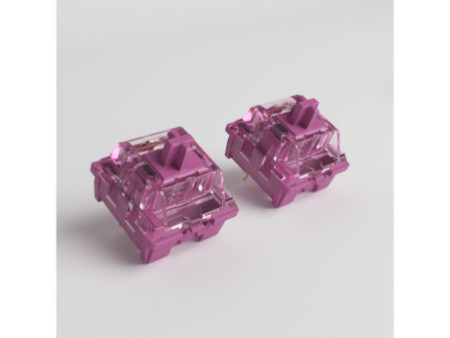 Switch Para Teclado Mecânico Akko, Linear, Kit Com 45 Unidades, Rose Red