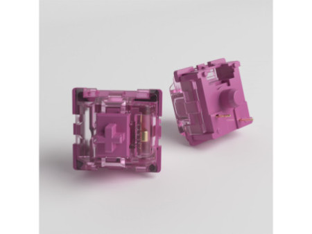 Switch Para Teclado Mecânico Akko, Linear, Kit Com 45 Unidades, Rose Red