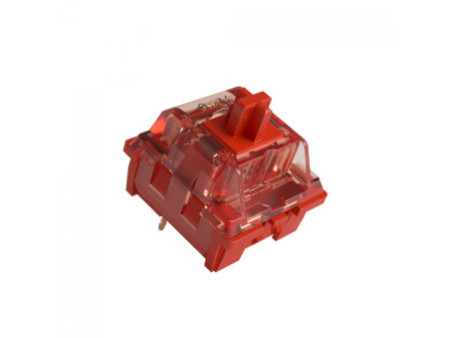 Switch Para Teclado Mecânico Akko, Linear, Kit Com 45 Unidades, Radiant Red