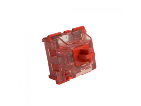 Switch Para Teclado Mecânico Akko, Linear, Kit Com 45 Unidades, Radiant Red