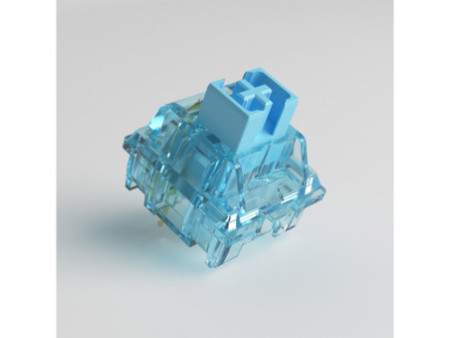 Switch Para Teclado Mecânico Akko, Tactile, Kit Com 45 Unidades, Jelly Blue