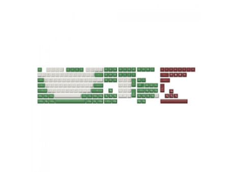 Keycaps Akko Matcha Red Bean, ASA, PBT, ANSI, 158 Teclas