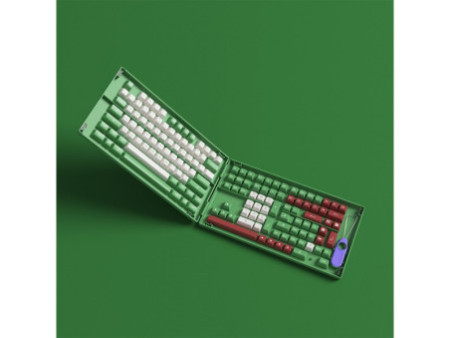 Keycaps Akko Matcha Red Bean, ASA, PBT, ANSI, 158 Teclas