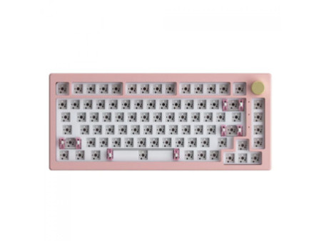 Base de Teclado Akko DIY 5075S Kit, 82 Teclas, Pink