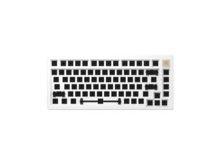 Base de Teclado Akko DIY, 82 Teclas, Pearl White, MOD006