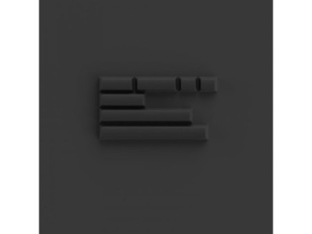 Keycaps Akko Sal Black e Gold, ABS, ANSI, 195 Teclas
