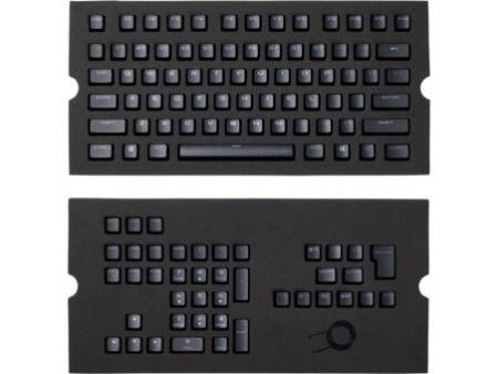 Conjunto Completo de Teclas Corsair PBT Double-Shot, Black, CH-9000235-WW