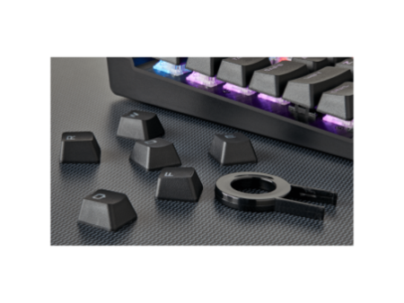 Conjunto Completo de Teclas Corsair PBT Double-Shot, Black, CH-9000235-WW