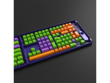 Keycaps Akko Eva-01 Themed, ASA, PBT, ANSI, 158 Teclas