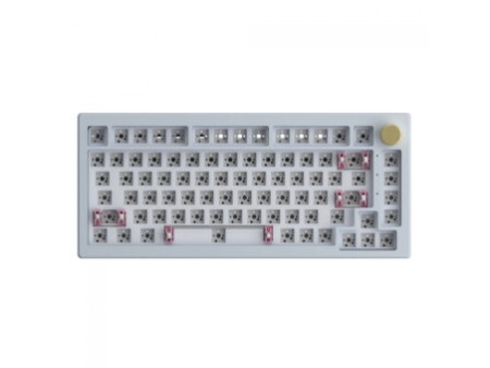 Base de Teclado Akko DIY 5075S Kit, 82 Teclas, White