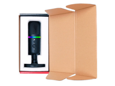 Microfone Gamer SuperFrame Voice, RGB, USB, Black, MSF-VOICE-RGB