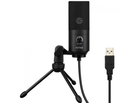 Microfone Fifine K669 PRO, USB, Black