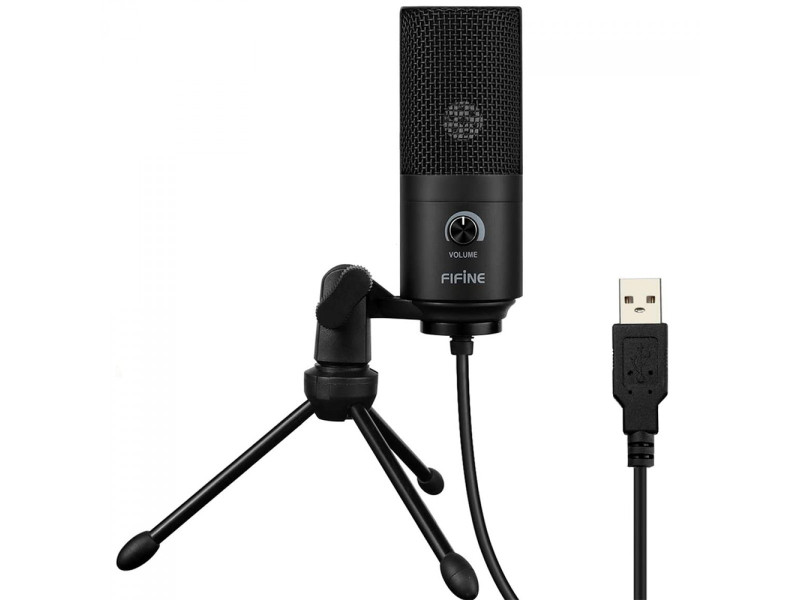 Microfone Fifine K669 PRO, USB, Black