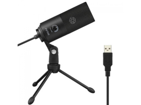 Microfone Fifine K669 PRO, USB, Black