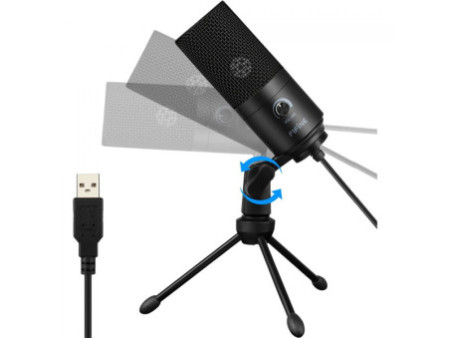 Microfone Fifine K669 PRO, USB, Black