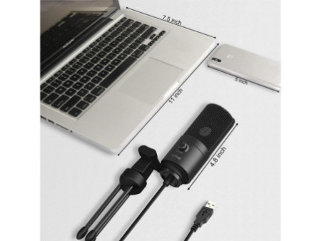 Microfone Fifine K669 PRO, USB, Black