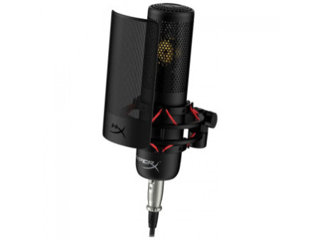 Microfone Condensador HyperX ProCast, XLR, Preto, 699Z0AA