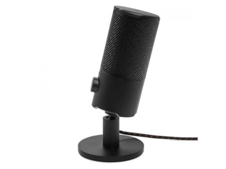 Microfone JBL Quantum Stream, RGB, Otimizado pra PC/MAC/PS5/PS4/Nintendo Switch, Metálico, JBLQSTREAMBLK