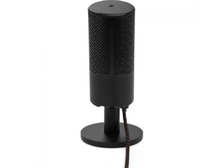 Microfone JBL Quantum Stream, RGB, Otimizado pra PC/MAC/PS5/PS4/Nintendo Switch, Metálico, JBLQSTREAMBLK