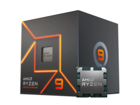 Processador AMD Ryzen 9 7900 3.7GHz (5.4GHz Turbo), 12-Cores 24-Threads, AM5, Com Cooler Wraith Prism, 100-100000590BOX