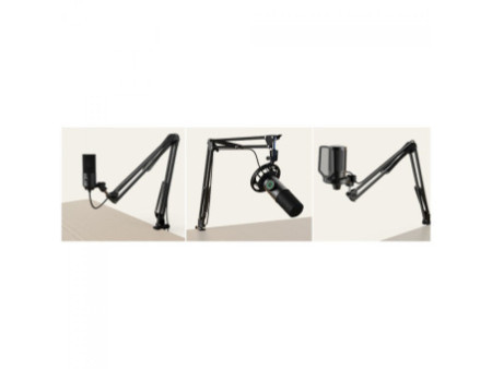 Suporte Para Microfone Fifine BM63, Ajustável, Black