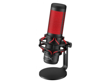 Microfone HyperX QuadCast, USB, PC/PS4/MAC, HX-MICQC-BK