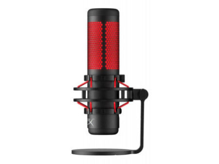 Microfone HyperX QuadCast, USB, PC/PS4/MAC, HX-MICQC-BK