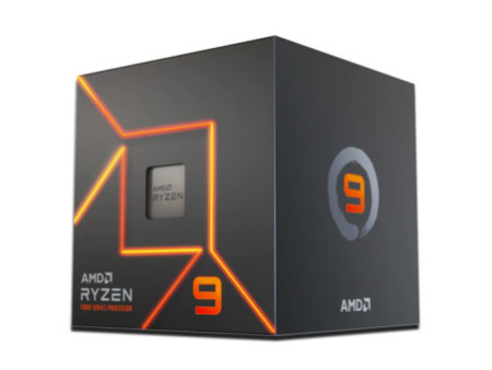 Processador AMD Ryzen 9 7900 3.7GHz (5.4GHz Turbo), 12-Cores 24-Threads, AM5, Com Cooler Wraith Prism, 100-100000590BOX