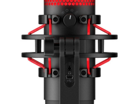 Microfone HyperX QuadCast, USB, PC/PS4/MAC, HX-MICQC-BK