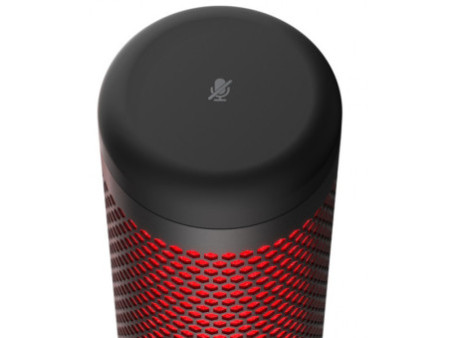 Microfone HyperX QuadCast, USB, PC/PS4/MAC, HX-MICQC-BK