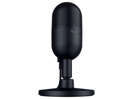 Microfone Gamer Razer Seiren V3 Mini, USB, Condensador, Preto, RZ19-05050100-R3U1