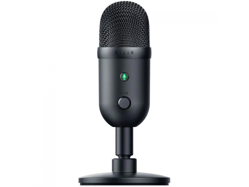 Microfone Gamer Razer Seiren V2 X, USB, Condensador, Preto, RZ1904050100R3X Microfone Gamer Razer Seiren V2 X, USB, Condensador, Preto, RZ1904050100R3X