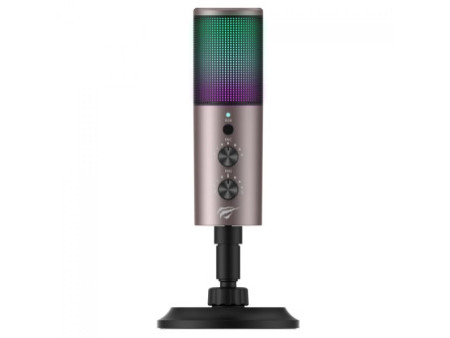 Microfone Gamer Havit Gamenote GK61, RGB, USB, GK61