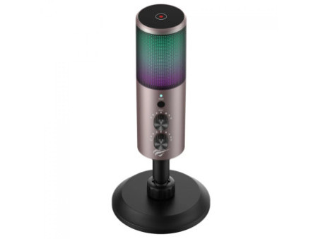 Microfone Gamer Havit Gamenote GK61, RGB, USB, GK61
