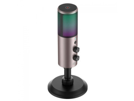 Microfone Gamer Havit Gamenote GK61, RGB, USB, GK61