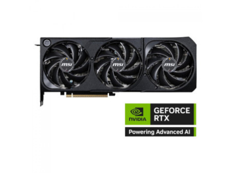 Placa de Vídeo MSI NVIDIA GeForce RTX 5070 Ti Shadow 3X OC, 16GB, GDDR7, DLSS, Ray Tracing, 912-V531-097