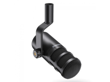 Microfone Dinâmico XLR Maono PD100, Ajustável, Preto, PD100