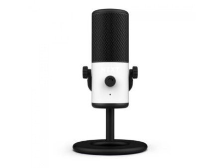 Microfone NZXT Capsule Mini, USB, Branco, AP-WMMIC-W1