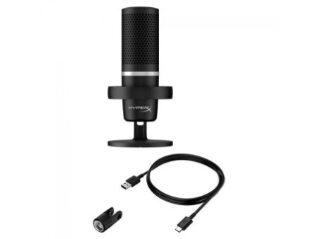 Microfone HyperX DuoCast, RGB, USB, Black, 4P5E2AA