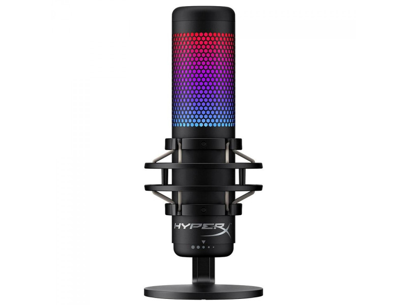 Microfone HyperX QuadCast S, USB, LED RGB, 4P5P7AA Microfone HyperX QuadCast S, USB, LED RGB, 4P5P7AA