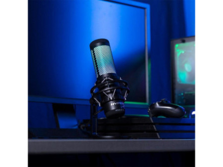 Microfone HyperX QuadCast S, USB, LED RGB, 4P5P7AA
