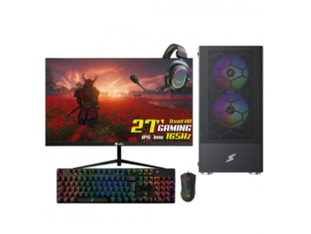 PC Completo T-Gamer Betelgeuse Intel Core i5 12400F, Memória 8GB DDR4,  RTX 3050, SSD 500GB, Monitor Gamer 27, Teclado, Mouse, H