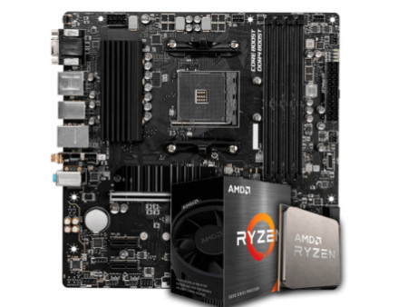 Kit Upgrade, AMD Ryzen 5 5600GT, Placa Mãe Chipset A520