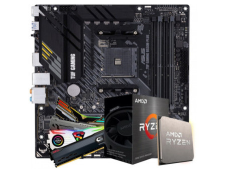 Kit Upgrade Asus TUF Gaming B550M-Plus + AMD Ryzen 5 5600X + 16GB (2x8GB) DDR4