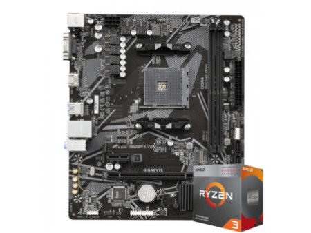 Kit Upgrade, AMD Ryzen 3 3200G, Placa Mãe Chipset A520