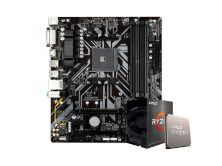 Kit Upgrade, AMD Ryzen 5 5600GT, Placa Mãe Chipset B450