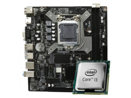 Kit Upgrade, Intel Core i3 4130 , Placa Mãe Chipset H81