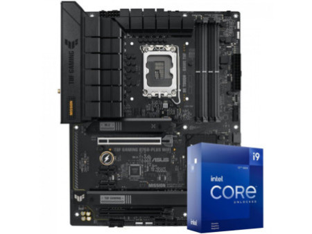 Kit Upgrade, Intel Core i9 12900KF, Placa Mãe Asus TUF Gaming B760-PLUS WIFI