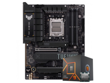 Kit Upgrade Ryzen 9 7900, Placa Mãe Asus TUF Gaming X670E-PLUS, Chipset X670